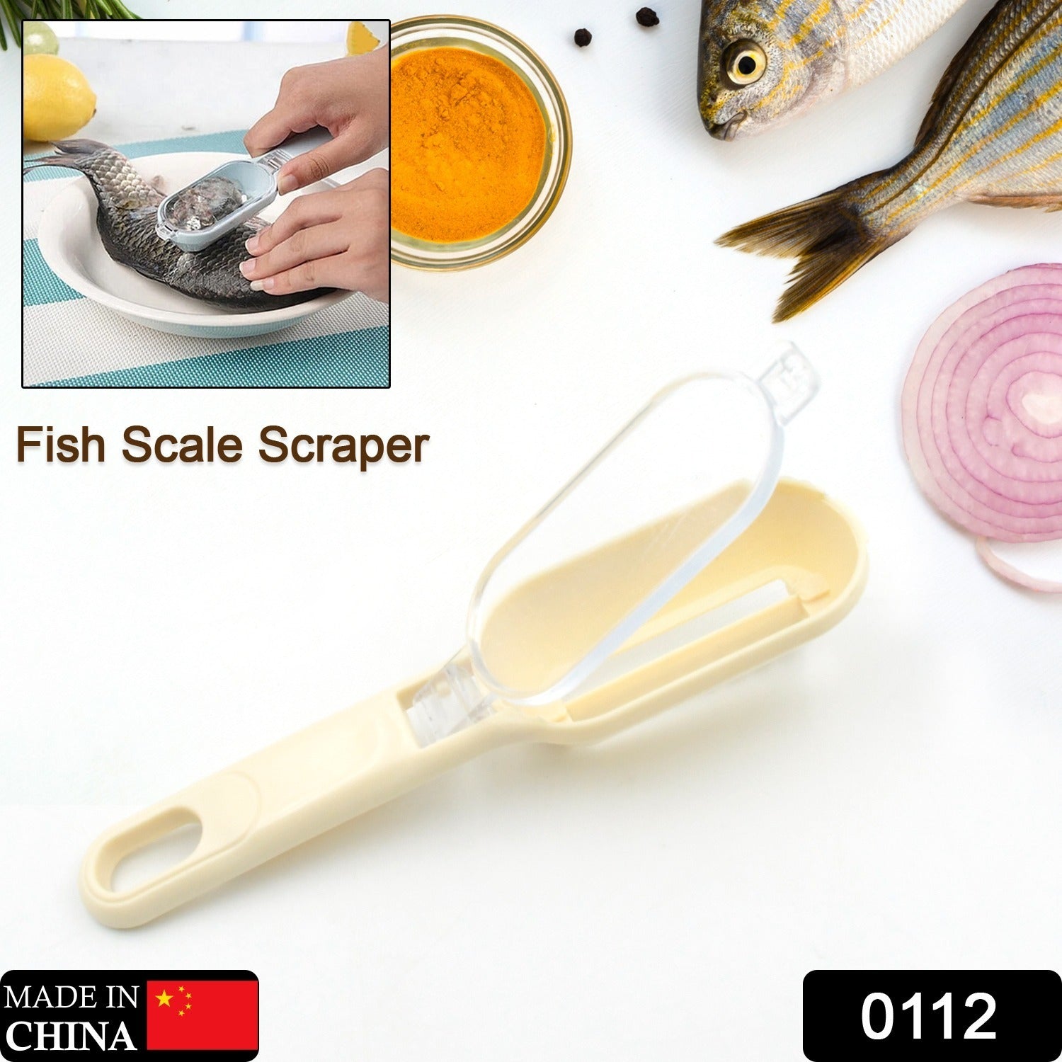 0112 Plastic Fish Scales Graters Scraper Fish Skin Brush Fish Cleaning Tool Scraping Scales Device With Cover Home Kitchen Cooking Tools 1 Pieces 0112 Plastic Fish Scales Graters Scraper Fish Skin Brush Fish Cleaning Tool Scraping Scales Device With Cover Home Kitchen Cooking Tools 1 Pieces